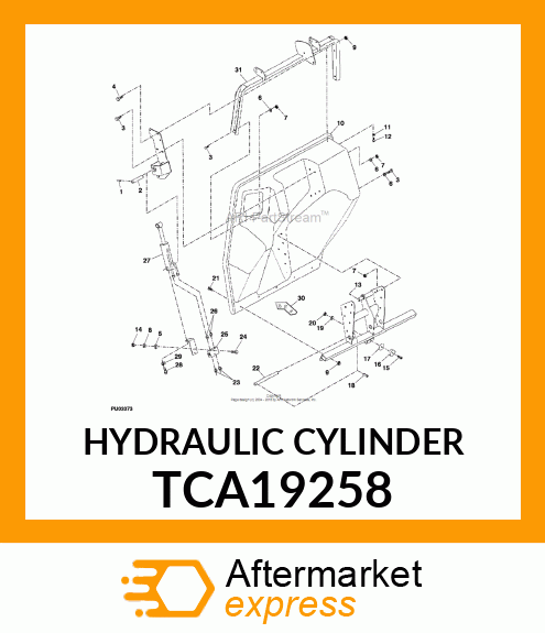 HYDRAULIC CYLINDER TCA19258