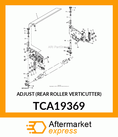 ADJUST (REAR ROLLER VERTICUTTER) TCA19369