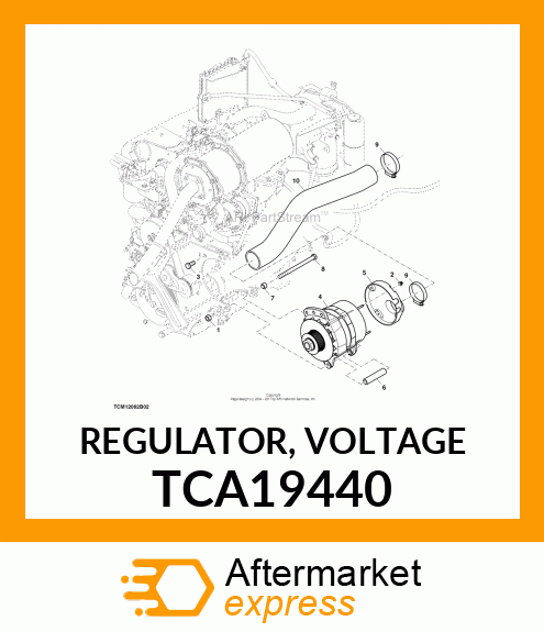 REGULATOR, VOLTAGE TCA19440