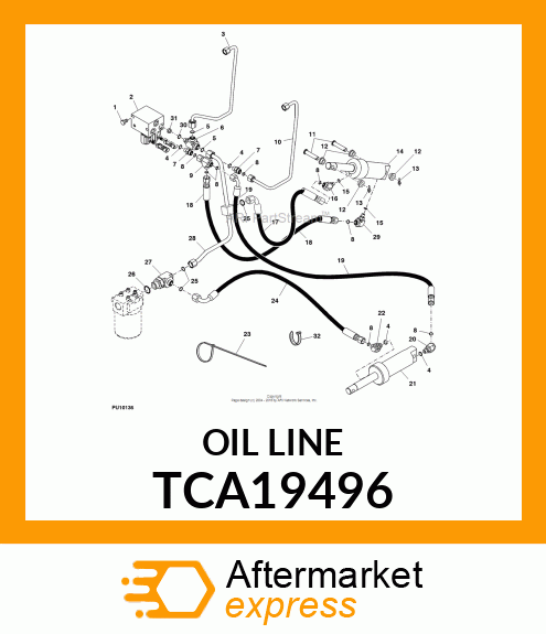 OIL LINE TCA19496