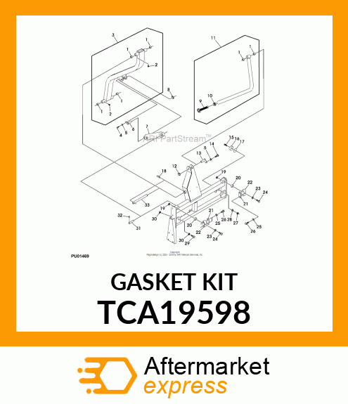 GASKET KIT TCA19598