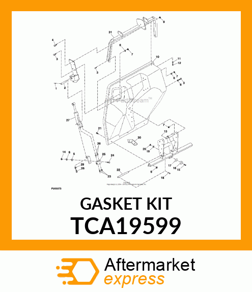 GASKET KIT TCA19599