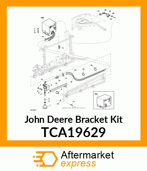 FOAM MARKER BOX W/COVER TCA19629