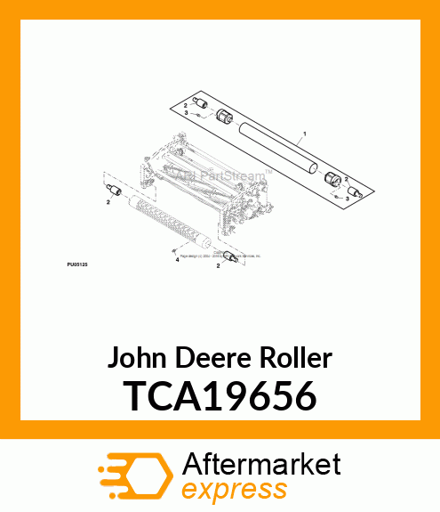 ROLLER (SVC, 18" TUBE) TCA19656