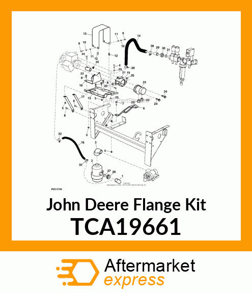 FLANGE KIT TCA19661