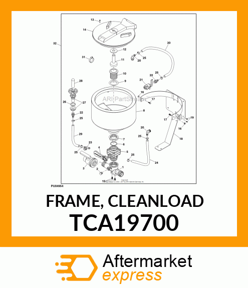 FRAME, CLEANLOAD TCA19700