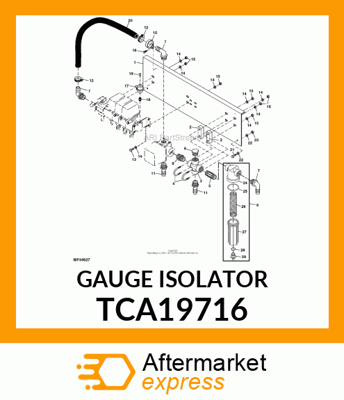 GAUGE ISOLATOR TCA19716