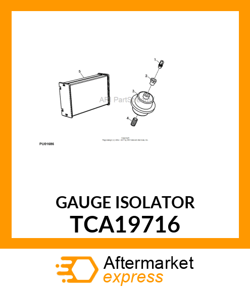 GAUGE ISOLATOR TCA19716