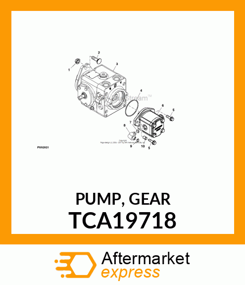 PUMP, GEAR TCA19718