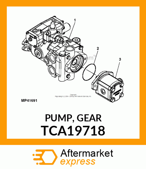 PUMP, GEAR TCA19718