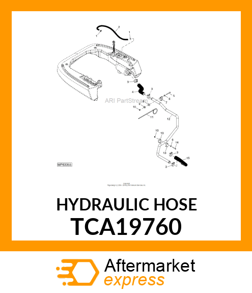 HYDRAULIC HOSE TCA19760