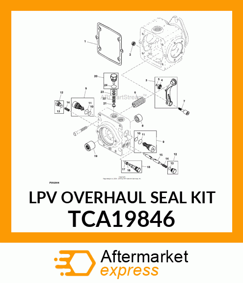 LPV OVERHAUL SEAL KIT TCA19846