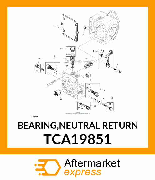 BEARING,NEUTRAL RETURN TCA19851