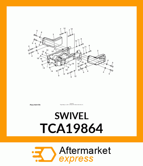 LEVER, LOCK TCA19864