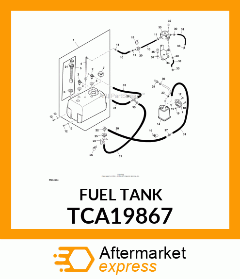 FUEL TANK TCA19867