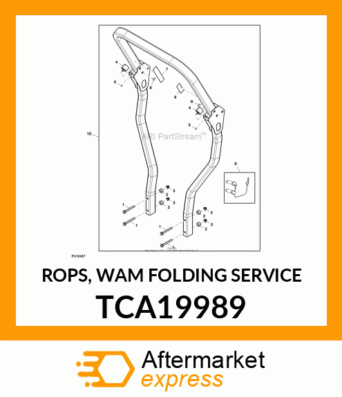 ROPS, WAM FOLDING SERVICE TCA19989