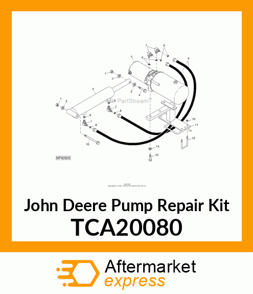 KIT, PUMP SERVICE TCA20080