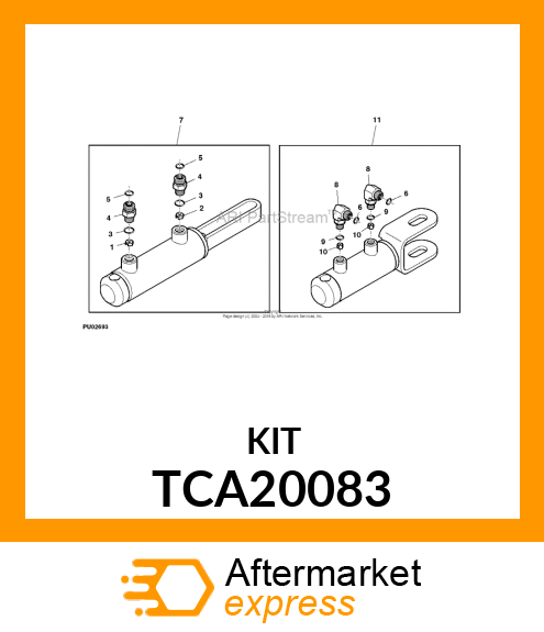 Hydraulic Cylinder TCA20083