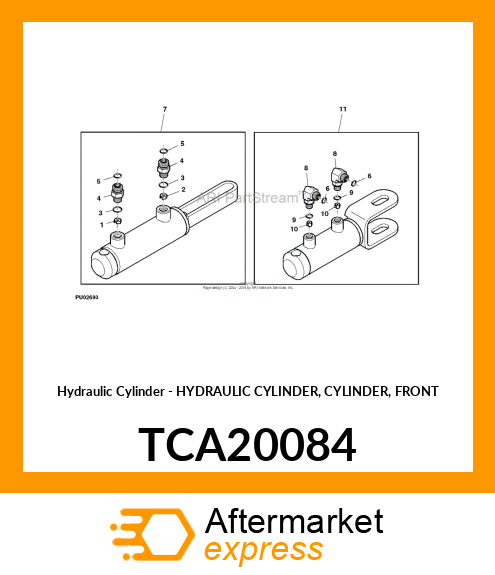Hydraulic Cylinder TCA20084