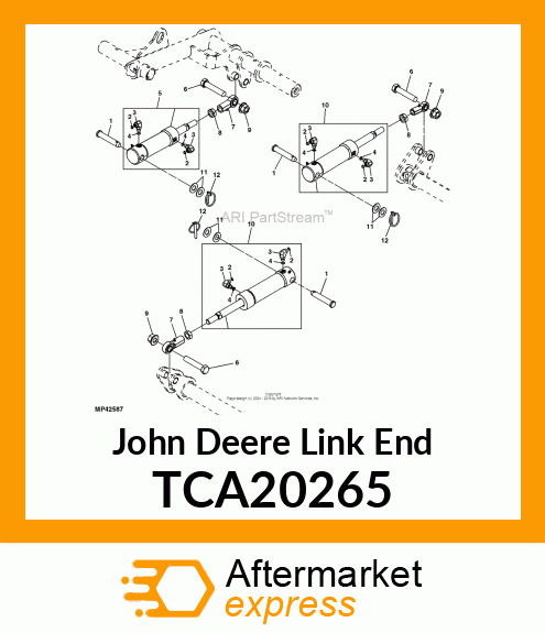 ROD END, FEMALE 8400 TCA20265