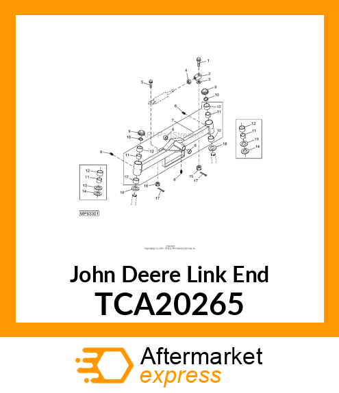 ROD END, FEMALE 8400 TCA20265