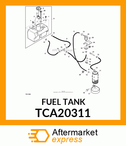 FUEL TANK TCA20311