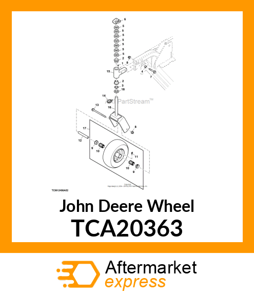 WHEEL TCA20363