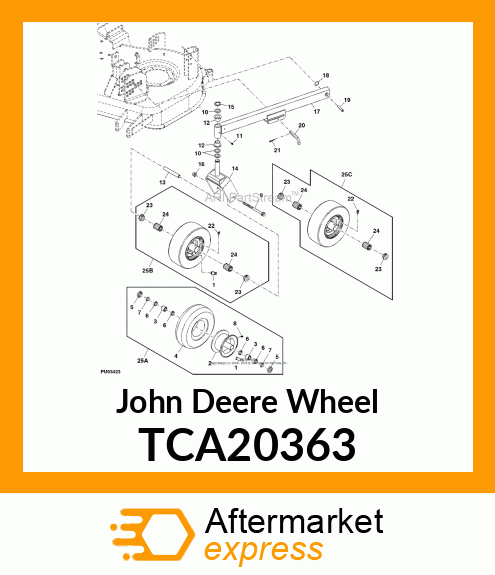 WHEEL TCA20363