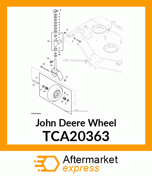 WHEEL TCA20363