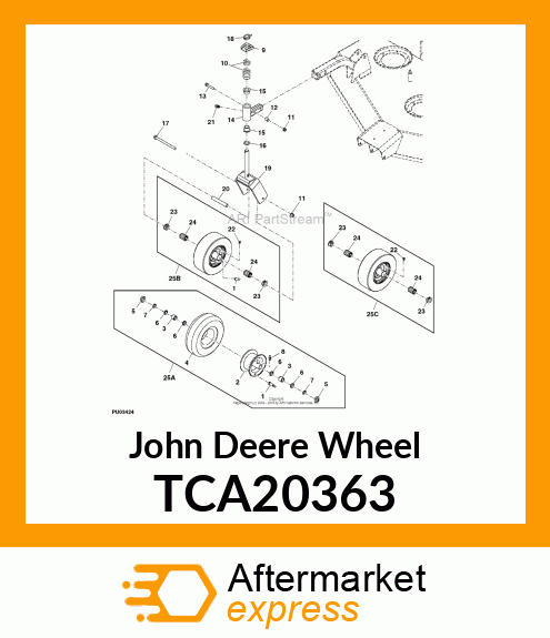 WHEEL TCA20363