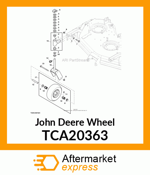 WHEEL TCA20363