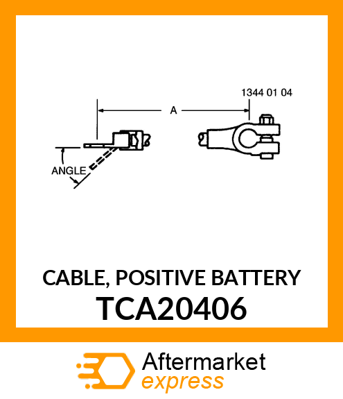 CABLE, POSITIVE BATTERY TCA20406