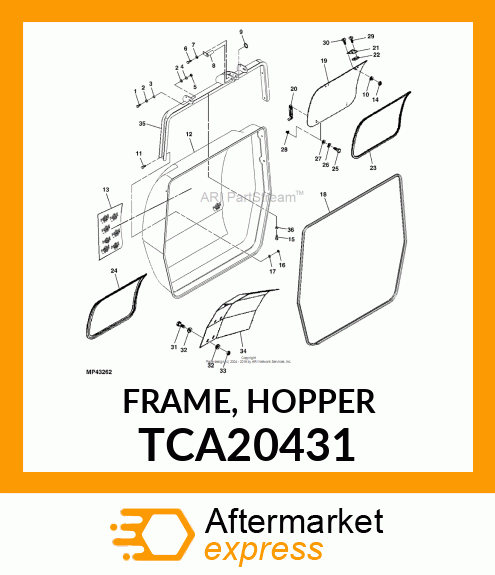 FRAME, HOPPER TCA20431