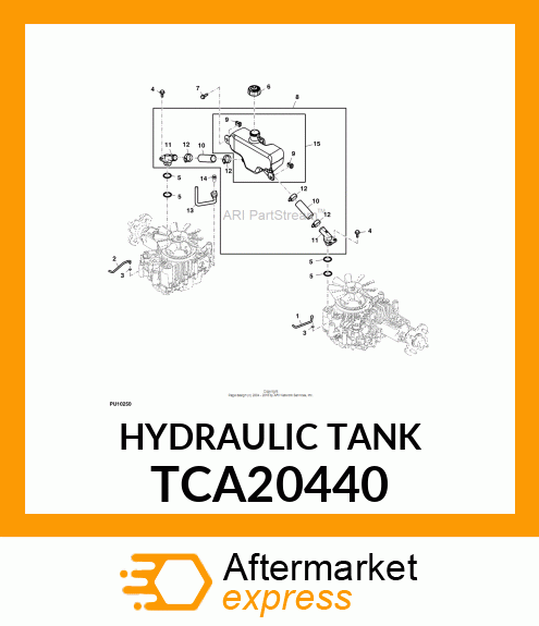 HYDRAULIC TANK TCA20440