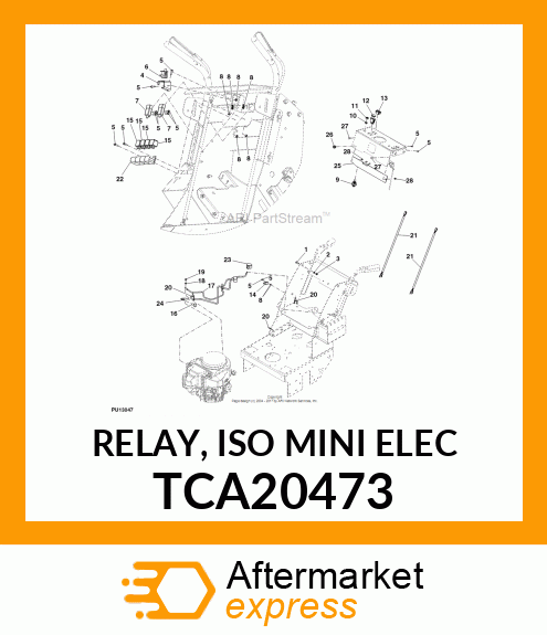 RELAY, ISO MINI ELEC TCA20473