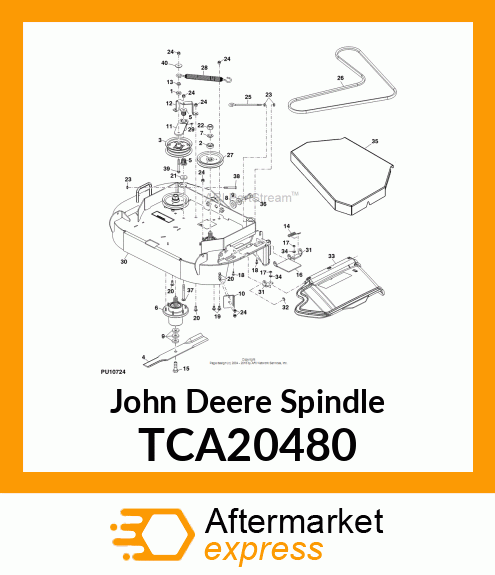 SPINDLE, HOUSING ASSY TCA20480