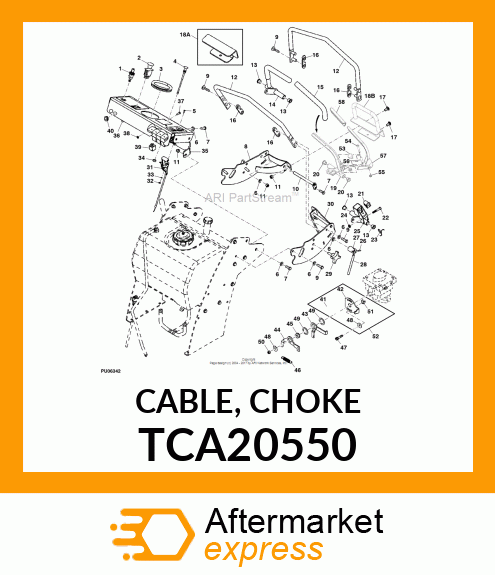 CABLE, CHOKE TCA20550