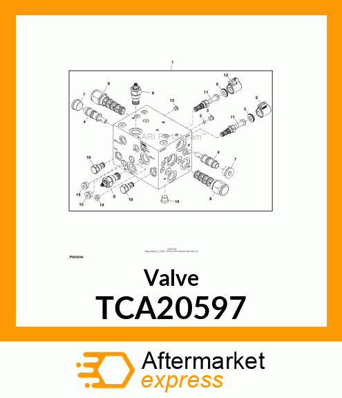 VALVE, MOWER CONTROL TCA20597