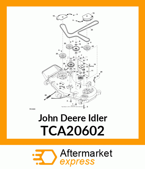 IDLER PULLEY TCA20602