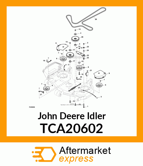 IDLER PULLEY TCA20602