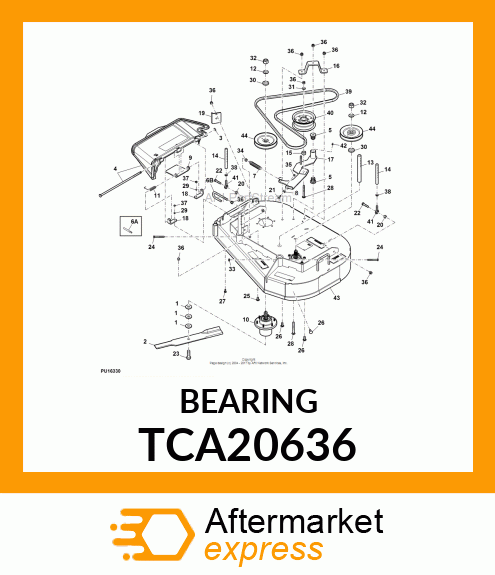 BEARING,BAL.250X.688X.313 TCA20636