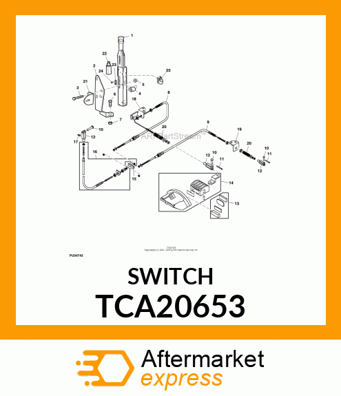 SWITCH, PLUNGER, 2P TCA20653