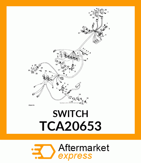 SWITCH, PLUNGER, 2P TCA20653