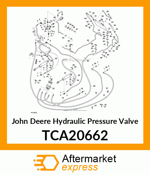 HYDRAULIC PRESSURE VALVE TCA20662