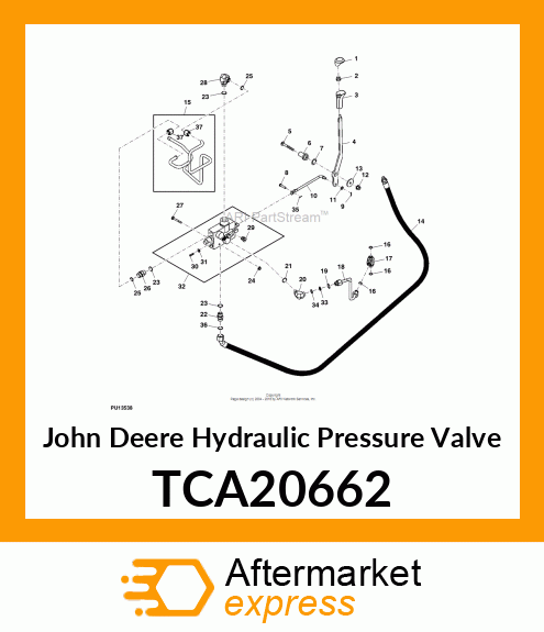 HYDRAULIC PRESSURE VALVE TCA20662