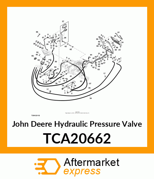 HYDRAULIC PRESSURE VALVE TCA20662