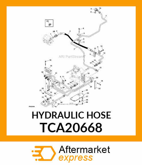 HYDRAULIC HOSE TCA20668