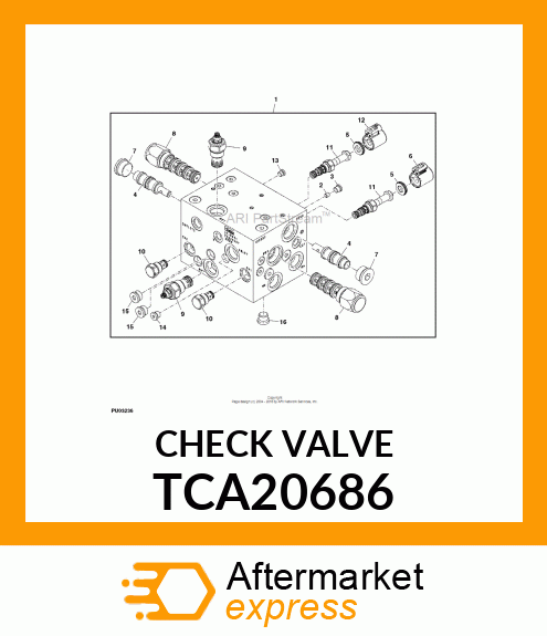 CHECK VALVE TCA20686