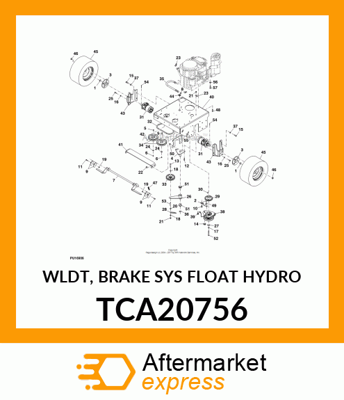 WLDT, BRAKE SYS FLOAT HYDRO TCA20756