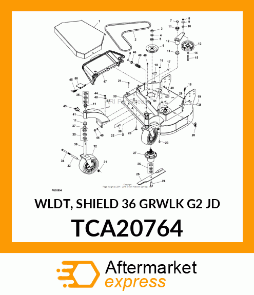 WLDT, SHIELD 36 GRWLK G2 JD TCA20764